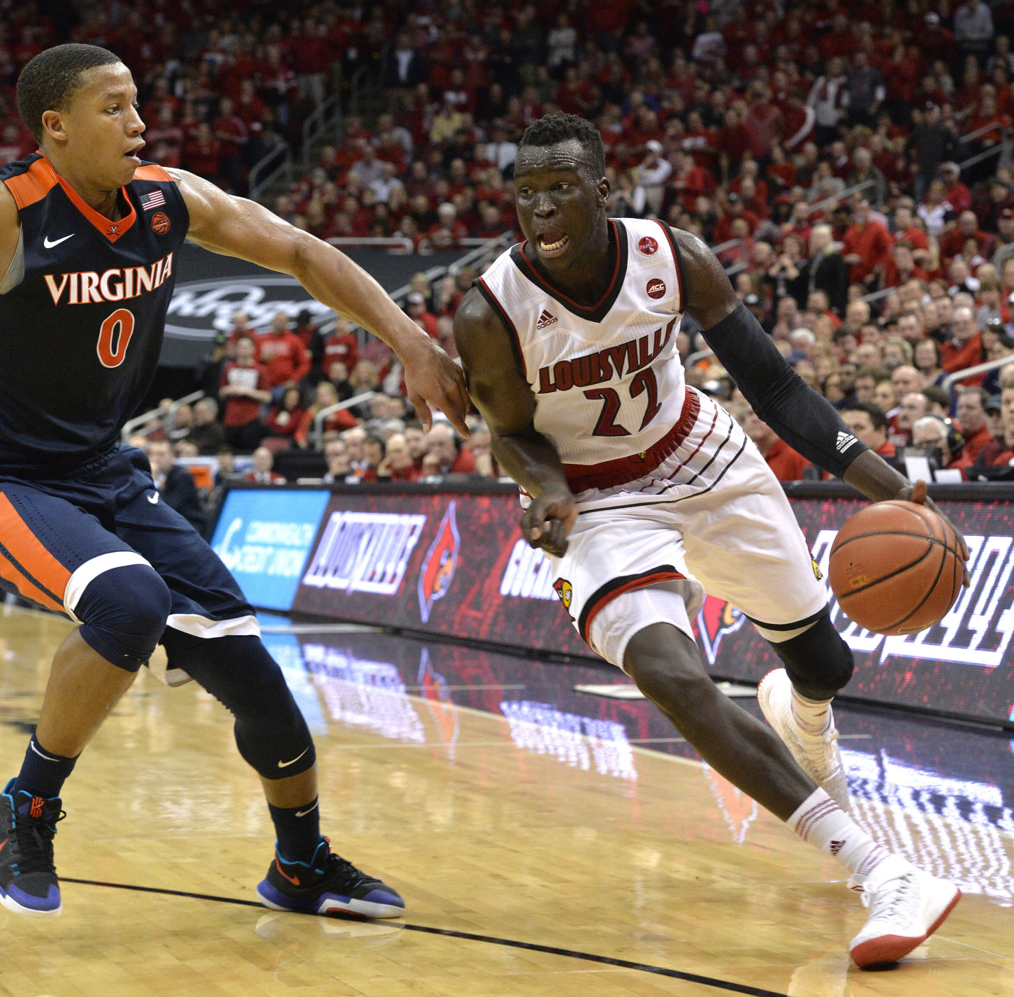 Virginia Louisville Basketball